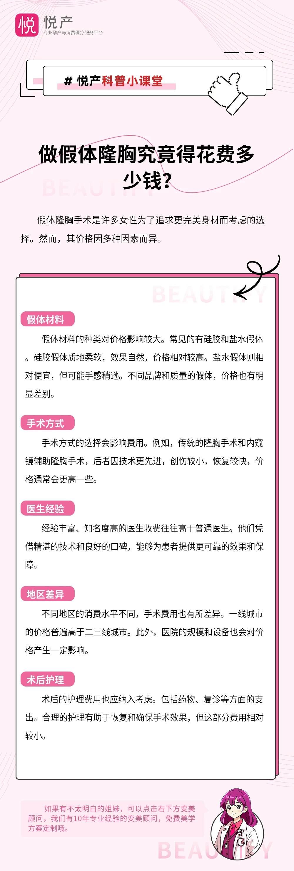 做假体隆胸究竟得花费多少钱？