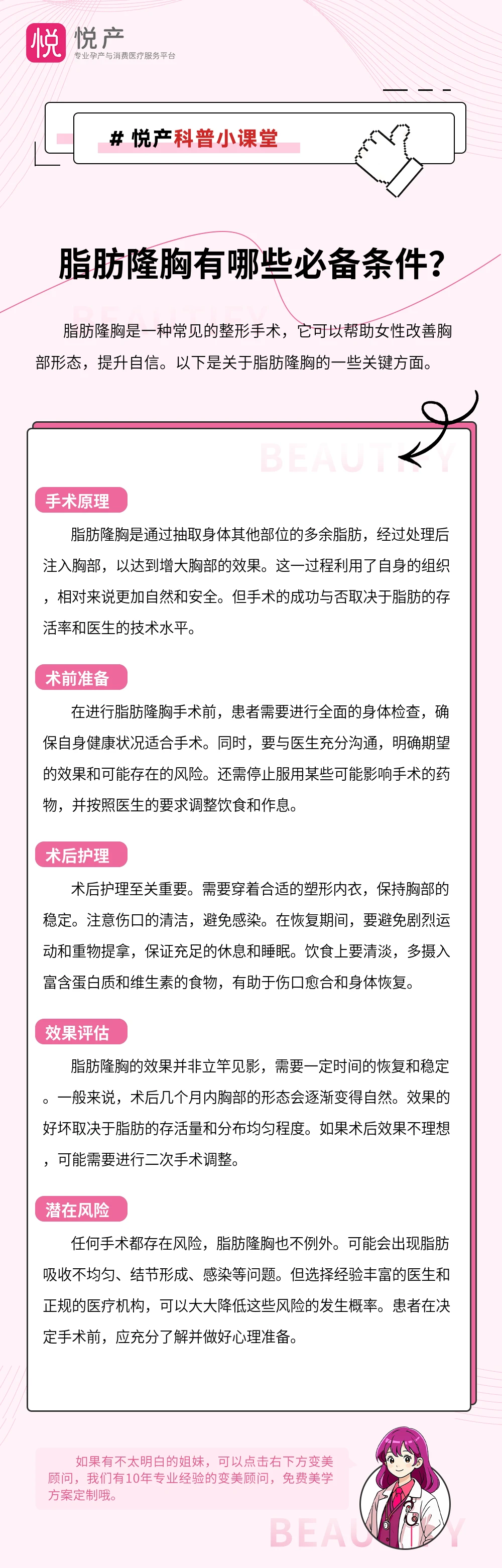 脂肪隆胸有哪些必备条件？