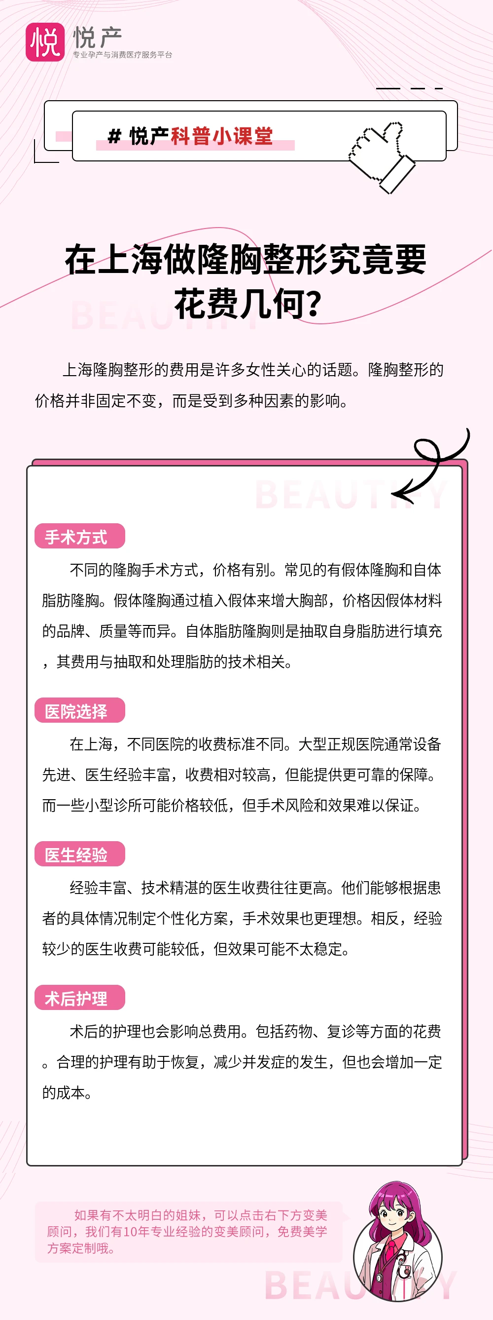 在上海做隆胸整形究竟要花费几何？
