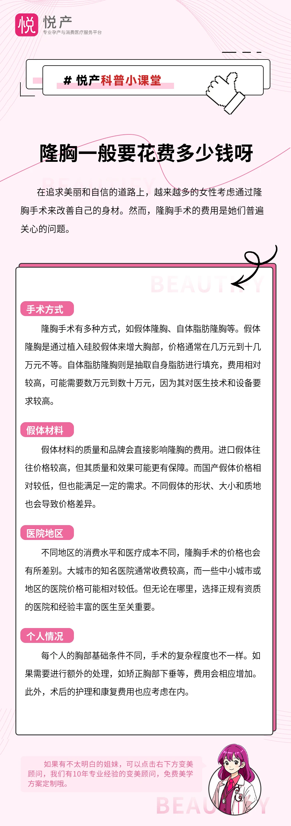 隆胸一般要花费多少钱呀
