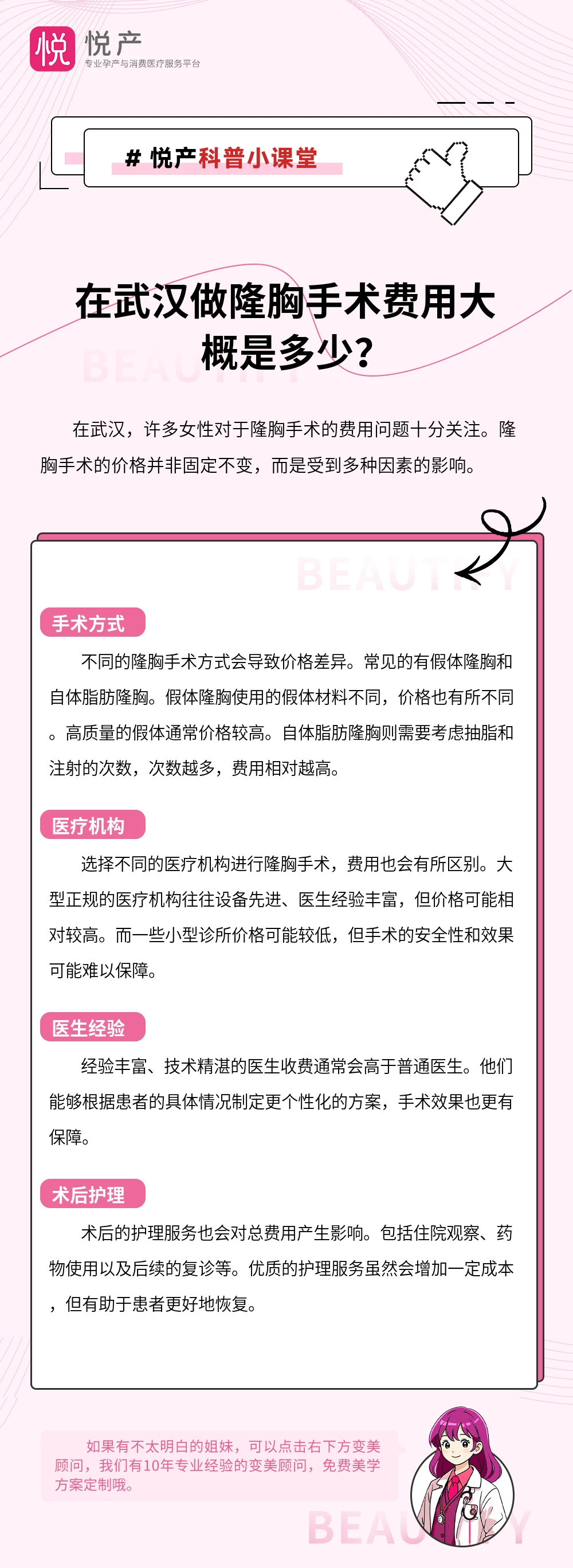 在武汉做隆胸手术费用大概是多少？