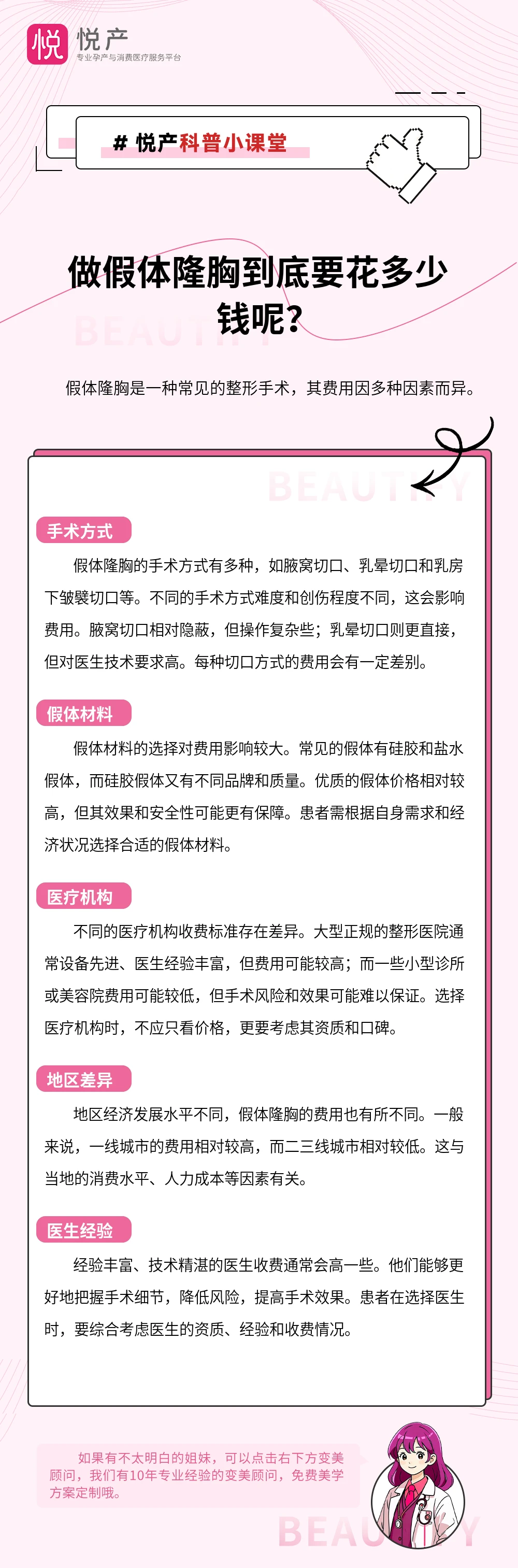 做假体隆胸到底要花多少钱呢？