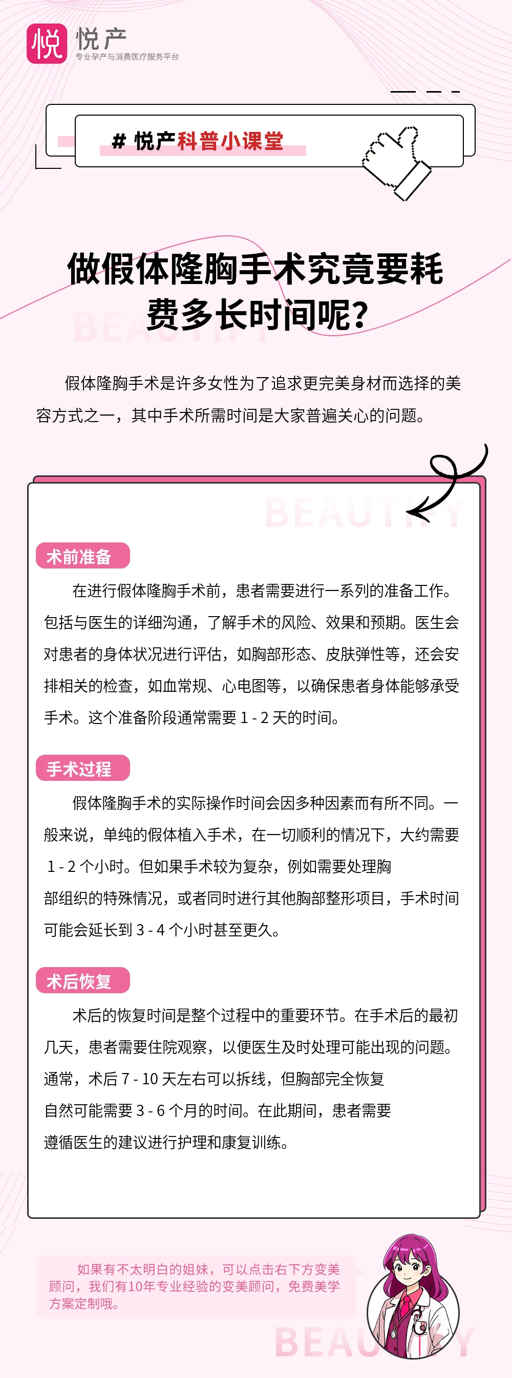 做假体隆胸手术究竟要耗费多长时间呢？