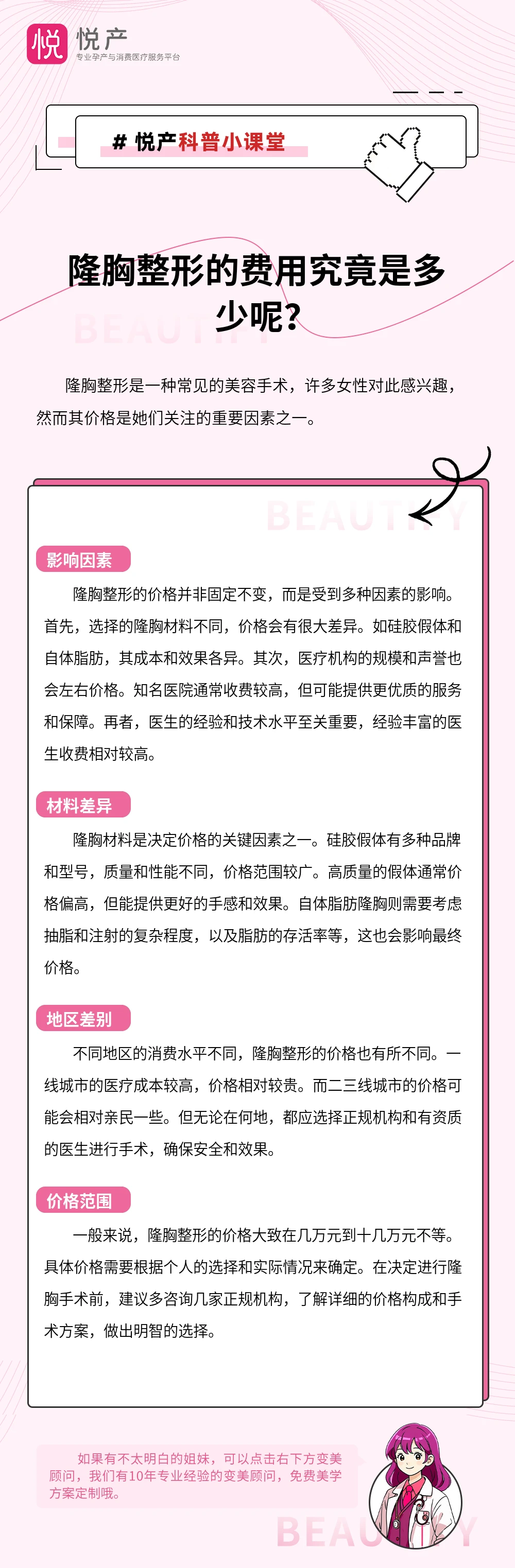 隆胸整形的费用究竟是多少呢？