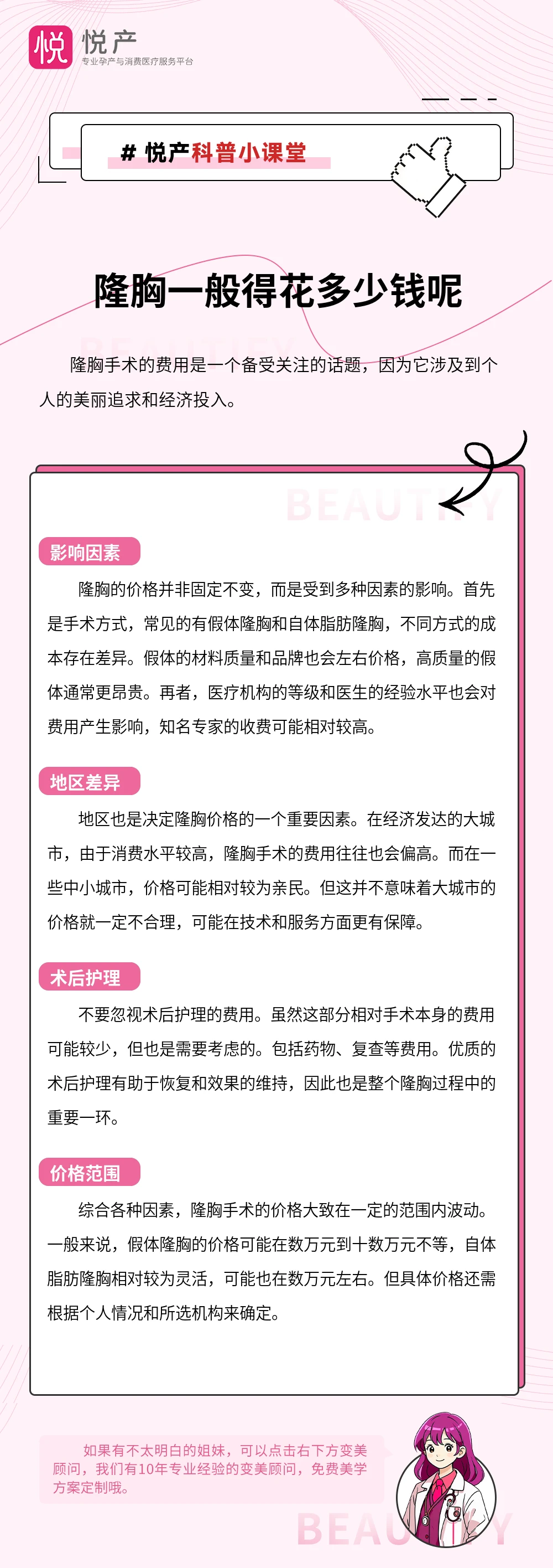 隆胸一般得花多少钱呢