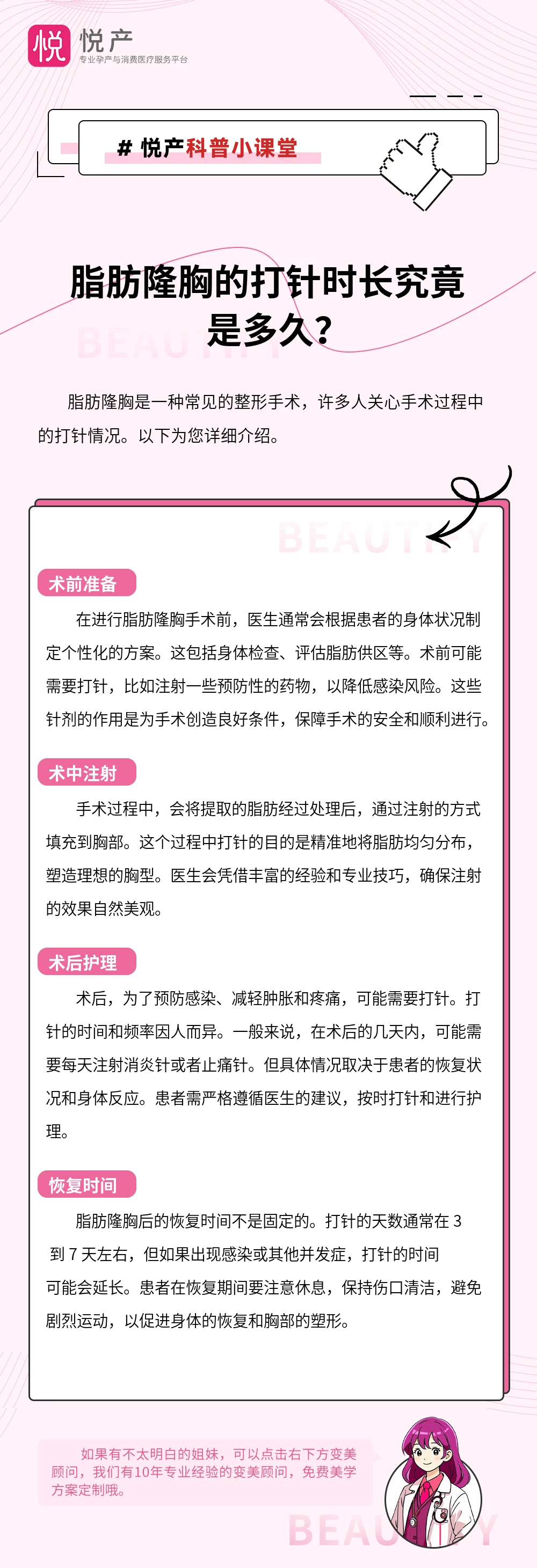 脂肪隆胸的打针时长究竟是多久？