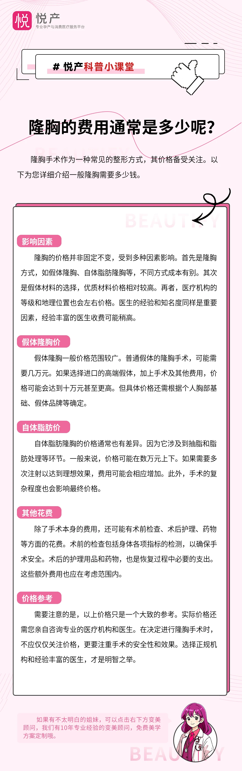 隆胸的费用通常是多少呢？