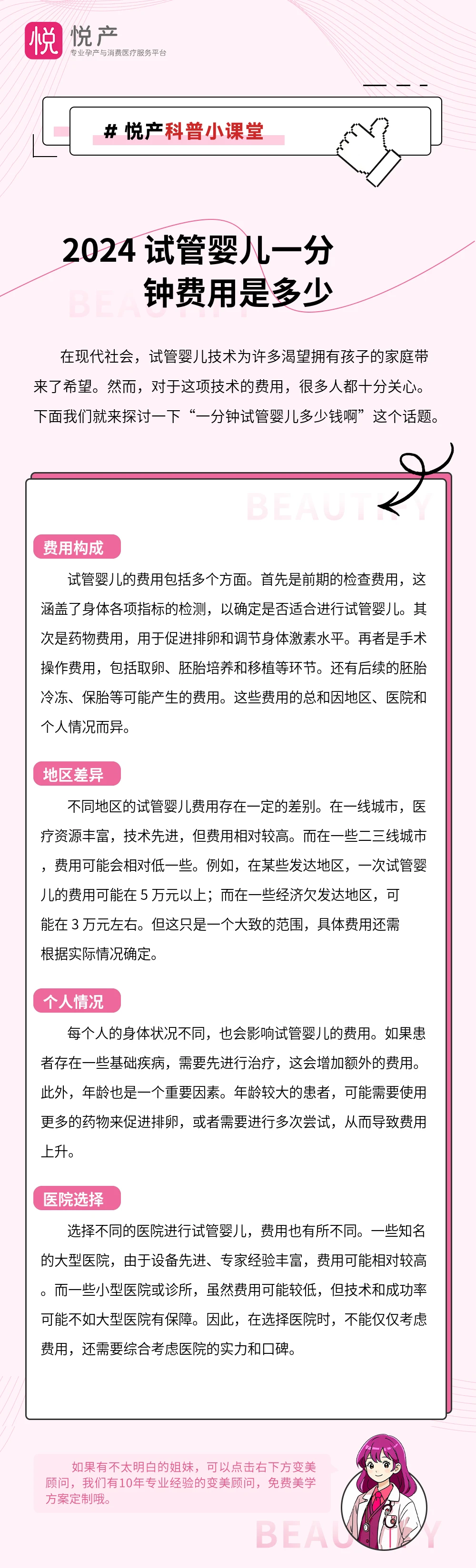 2024 试管婴儿一分钟费用是多少