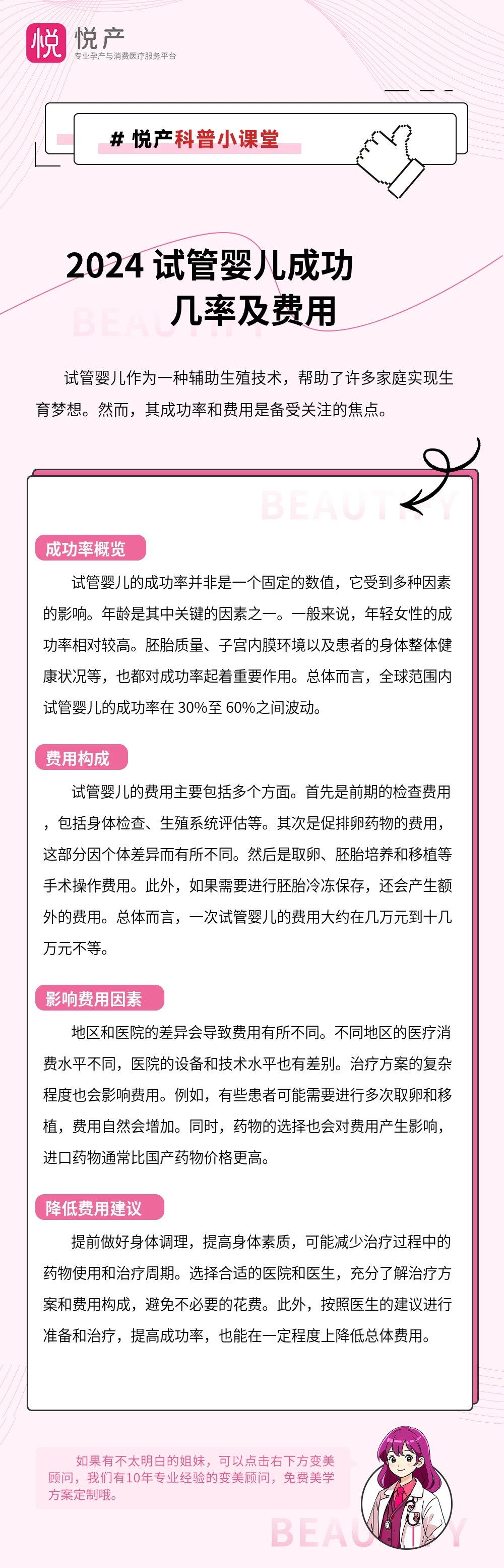 2024 试管婴儿成功几率及费用