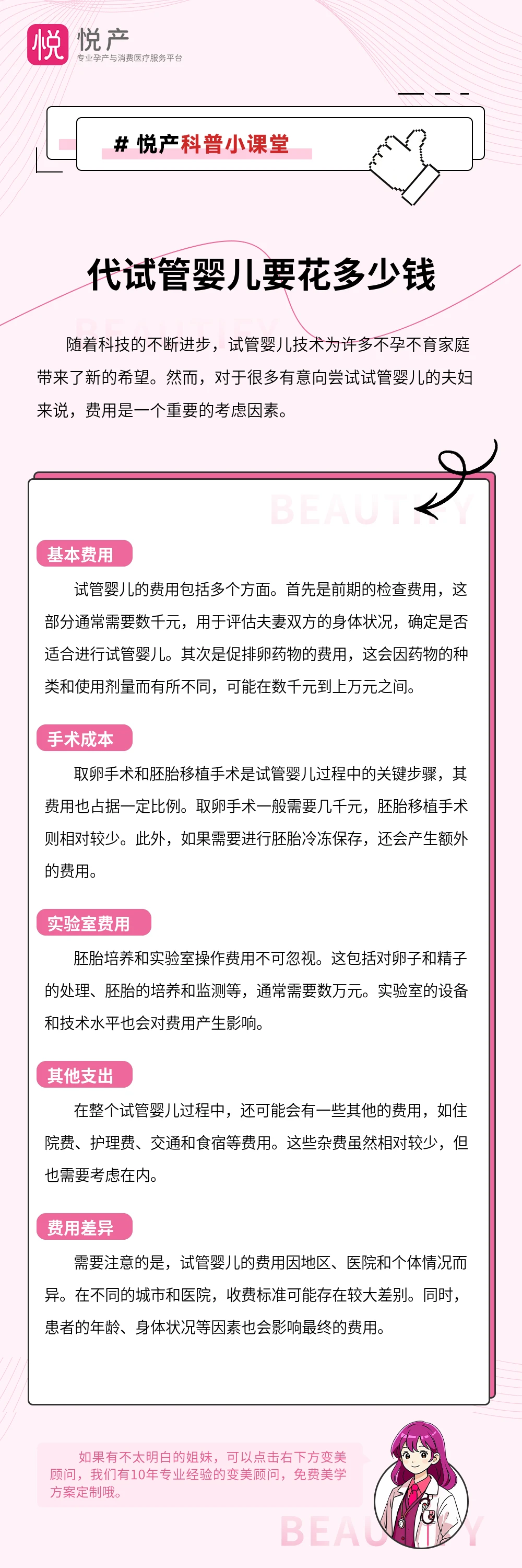 代试管婴儿要花多少钱