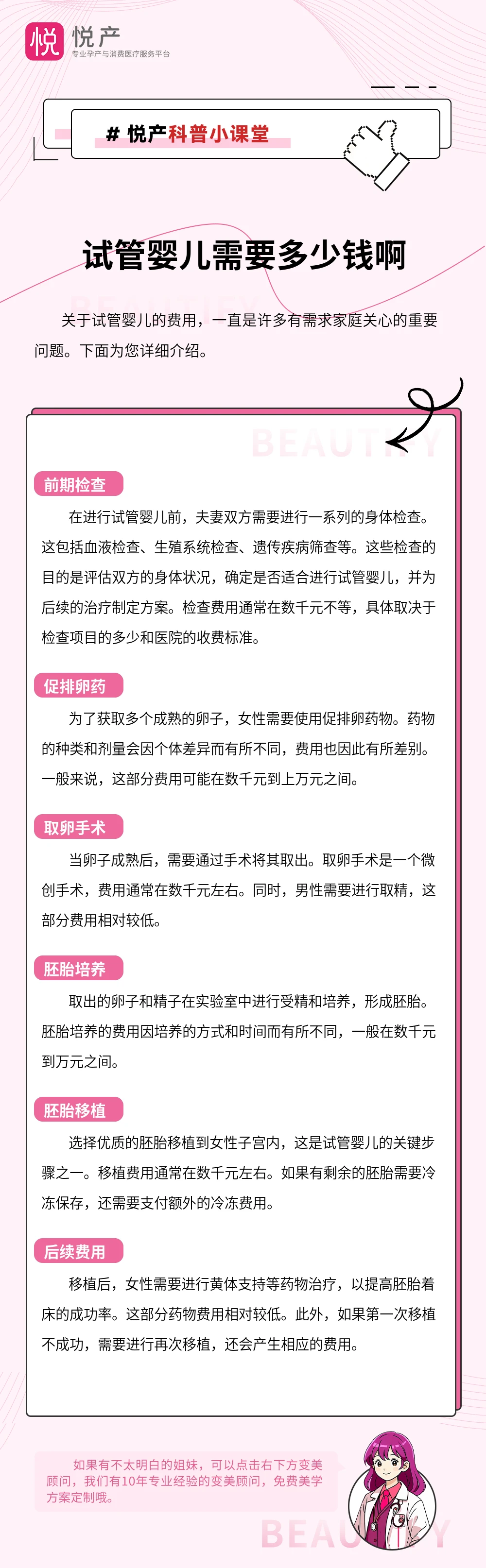试管婴儿需要多少钱啊