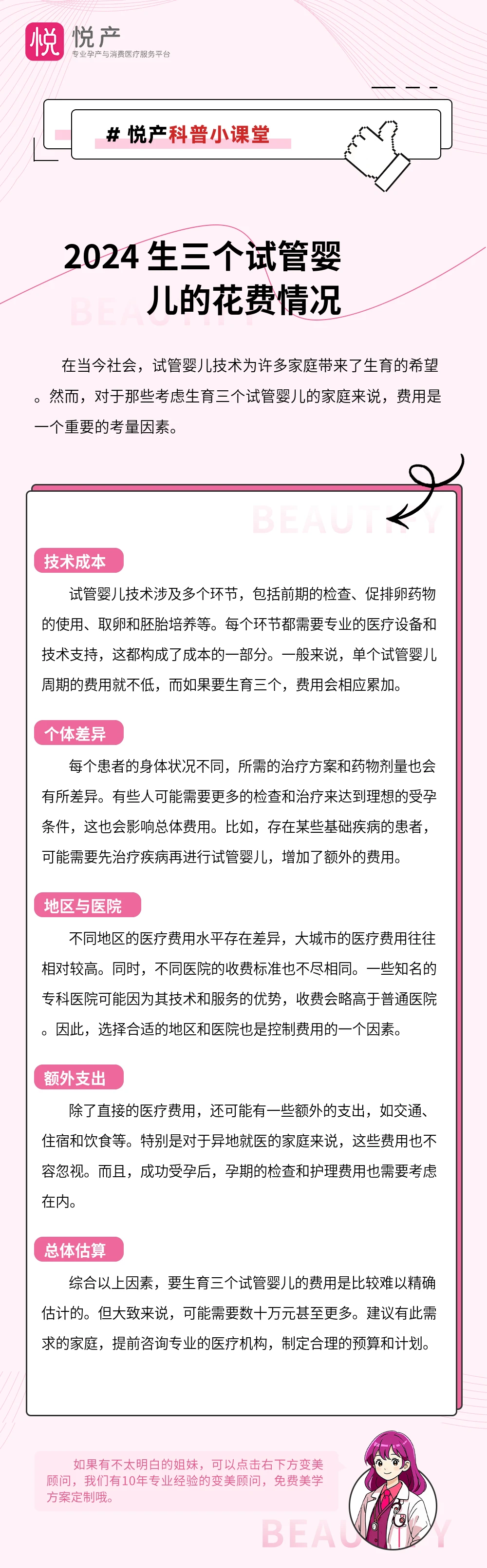 2024 生三个试管婴儿的花费情况