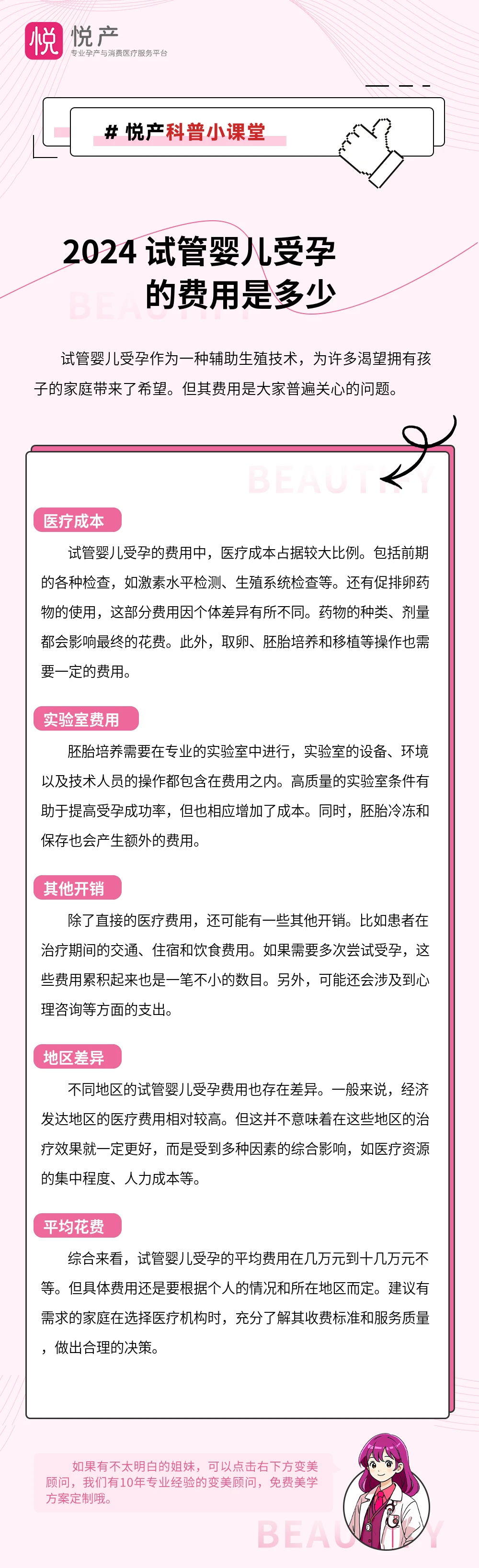 2024 试管婴儿受孕的费用是多少
