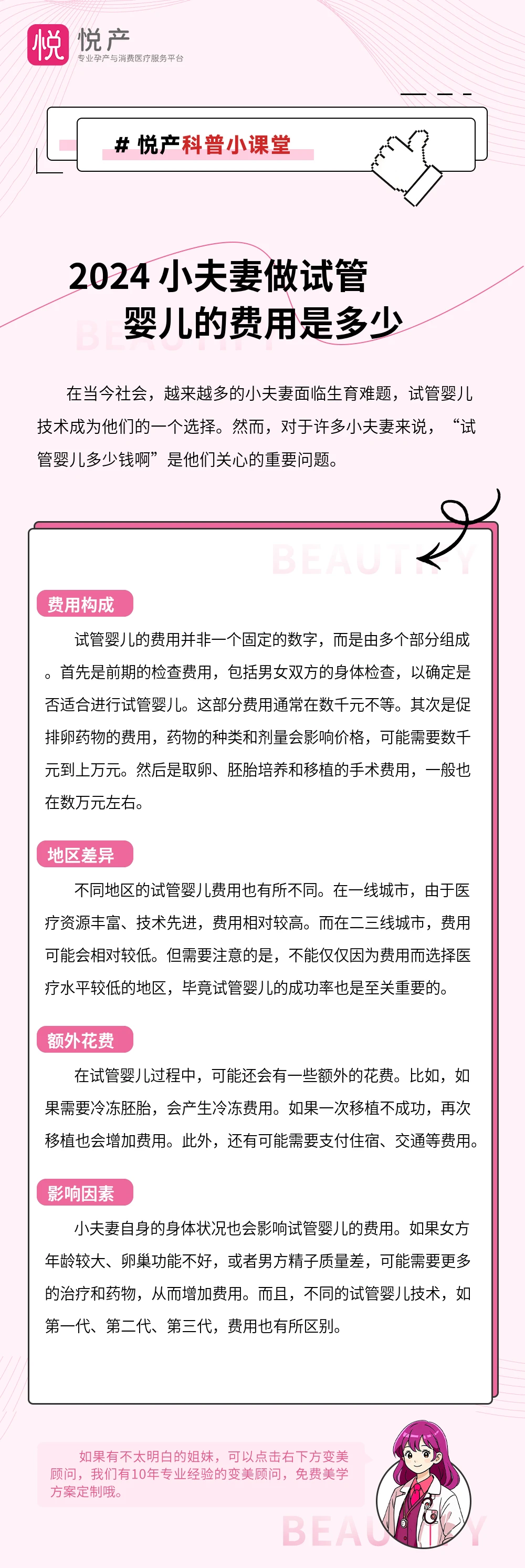 2024 小夫妻做试管婴儿的费用是多少