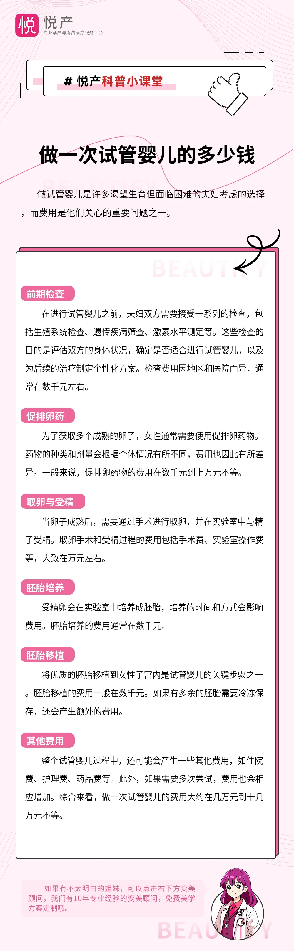 做一次试管婴儿的多少钱