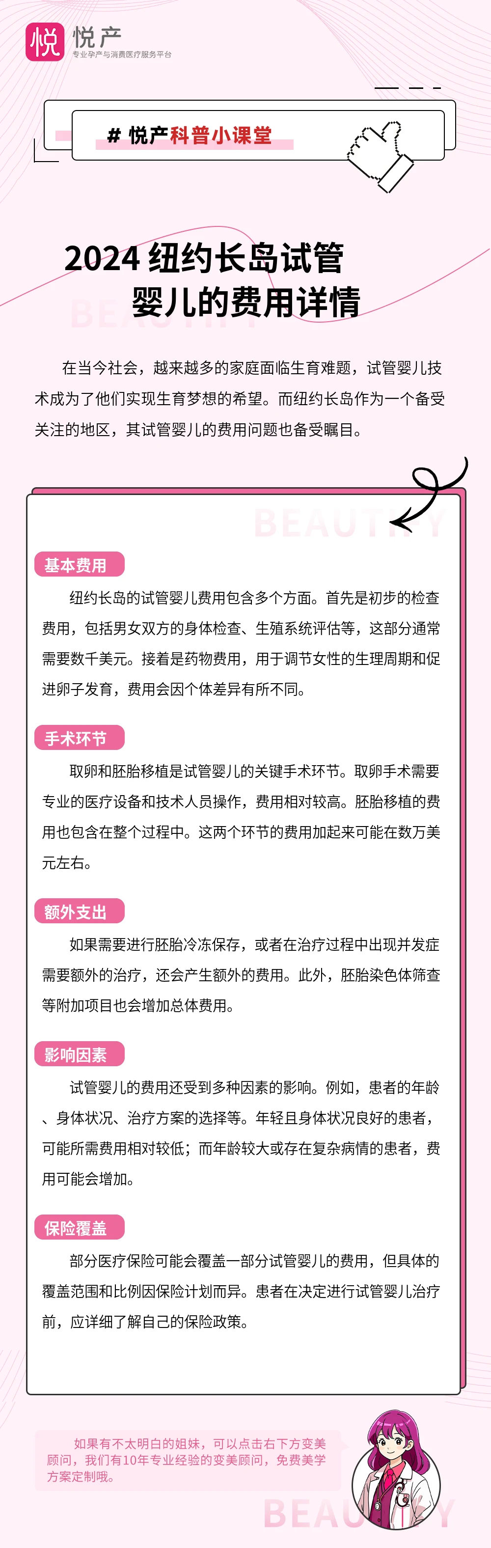 2024 纽约长岛试管婴儿的费用详情
