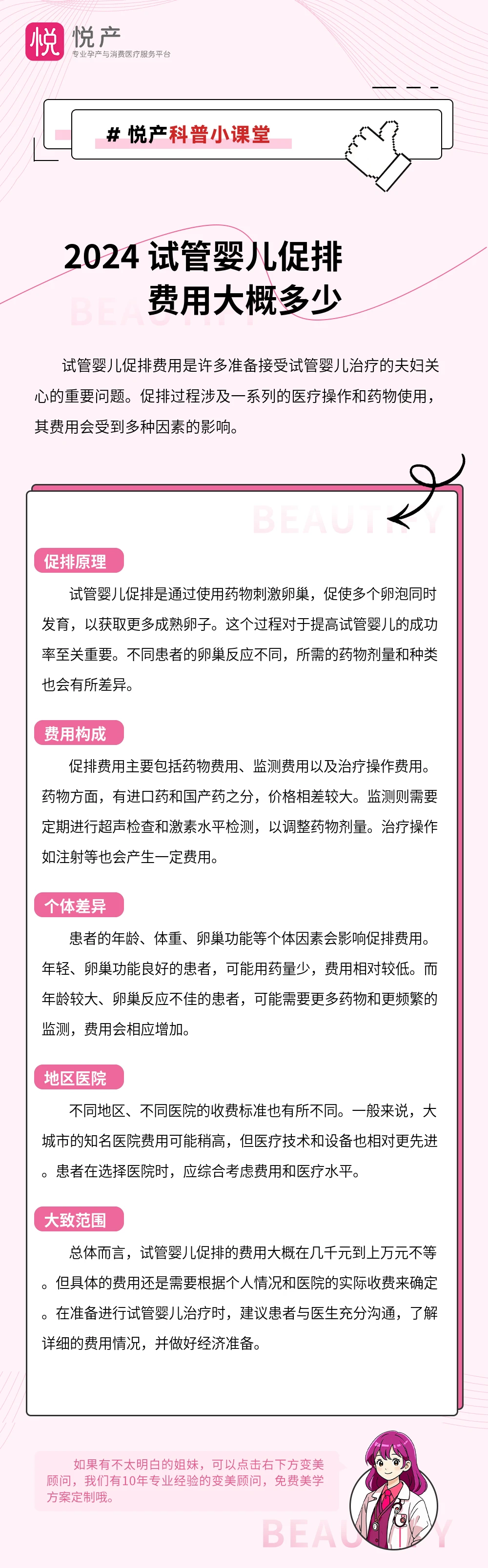 2024 试管婴儿促排费用大概多少
