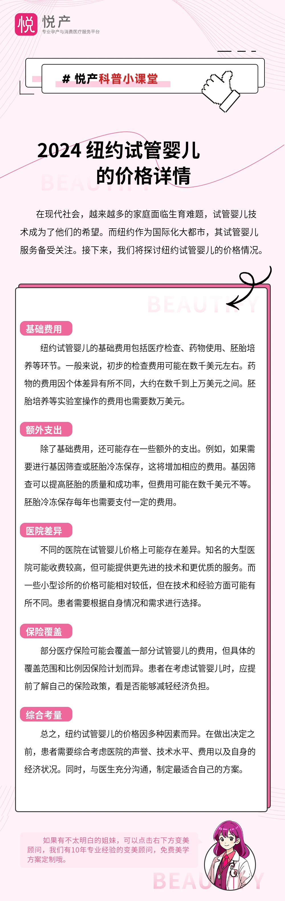 2024 纽约试管婴儿的价格详情