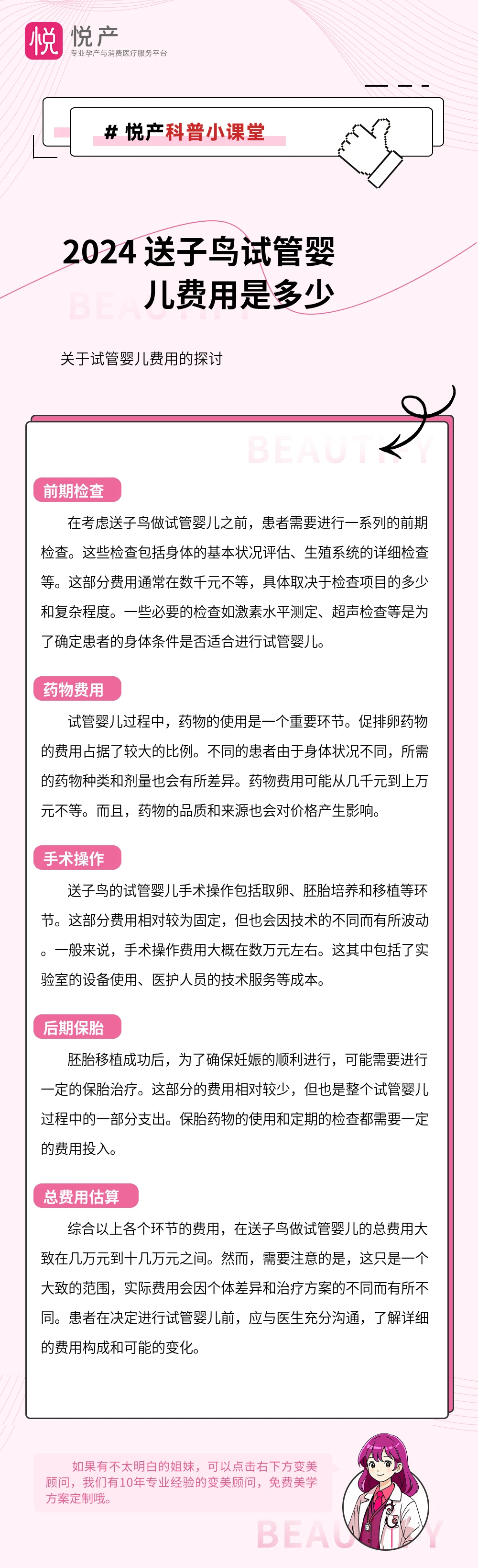 2024 送子鸟试管婴儿费用是多少