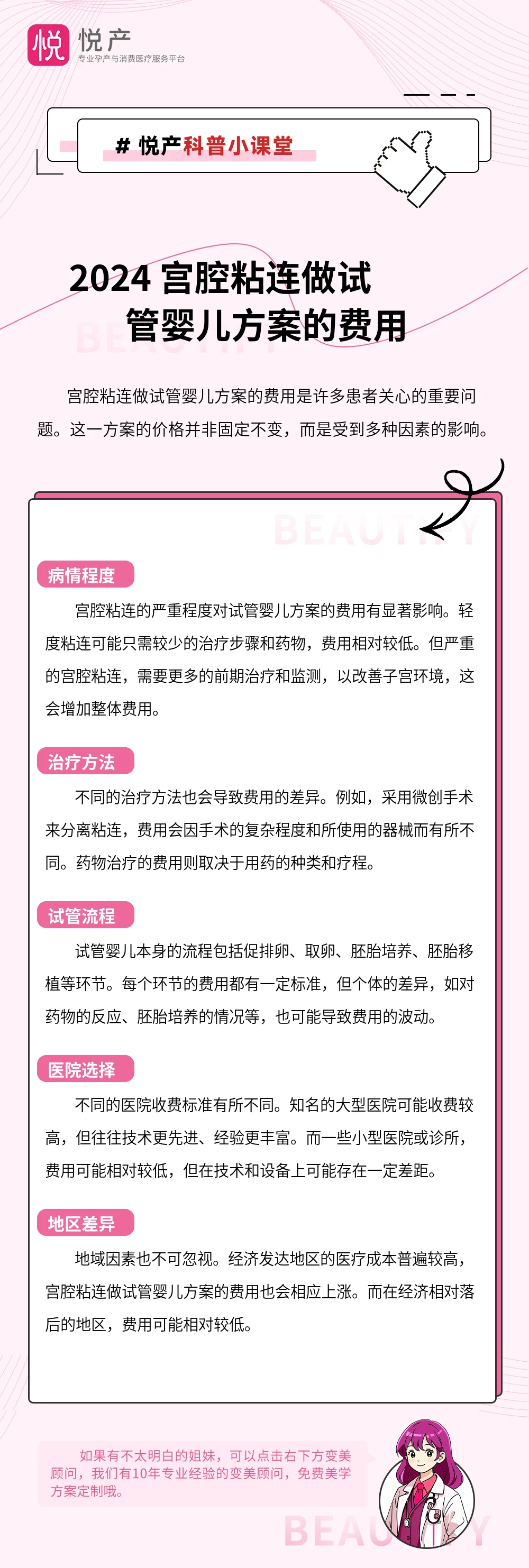 2024 宫腔粘连做试管婴儿方案的费用