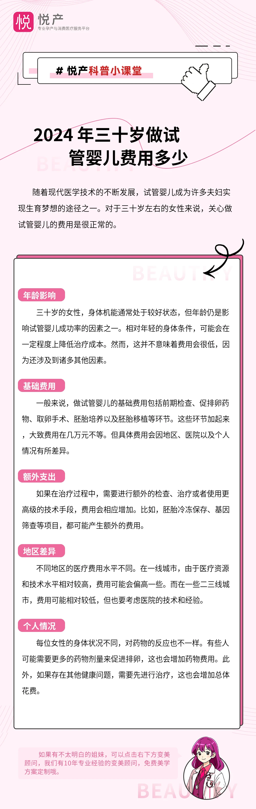 2024 年三十岁做试管婴儿费用多少