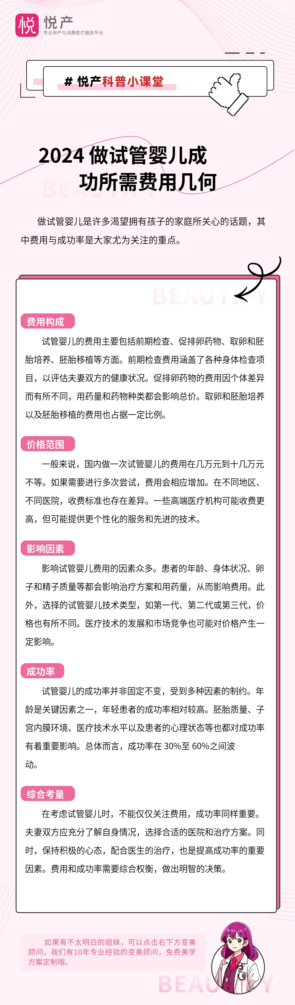 2024 做试管婴儿成功所需费用几何