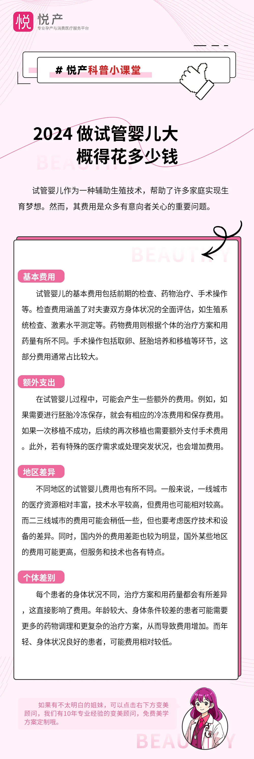 2024 做试管婴儿大概得花多少钱