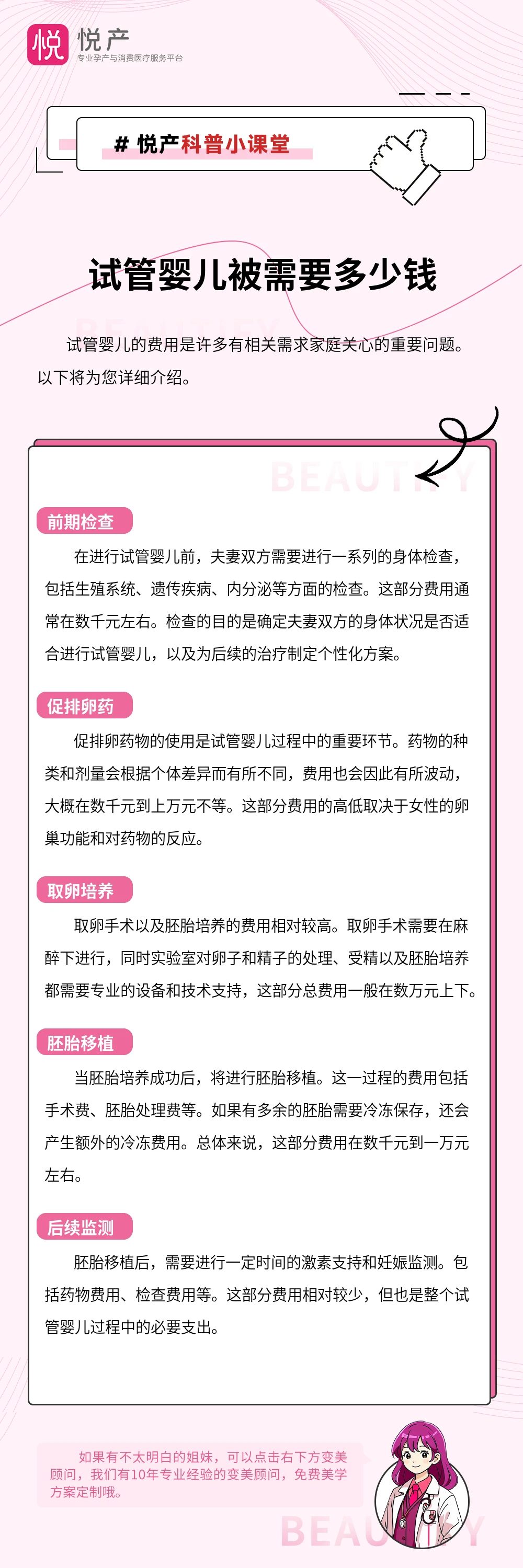 试管婴儿被需要多少钱
