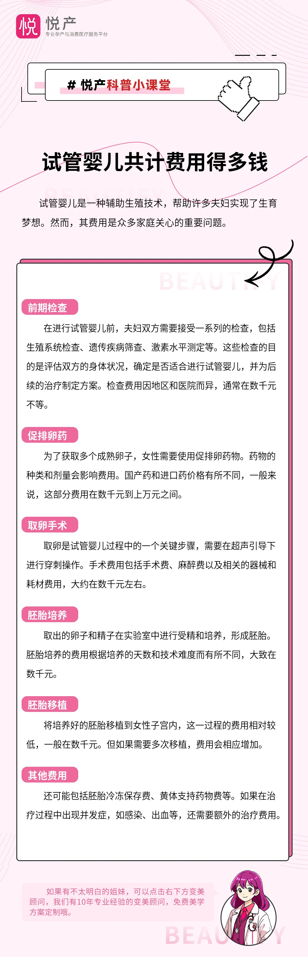 试管婴儿共计费用得多钱
