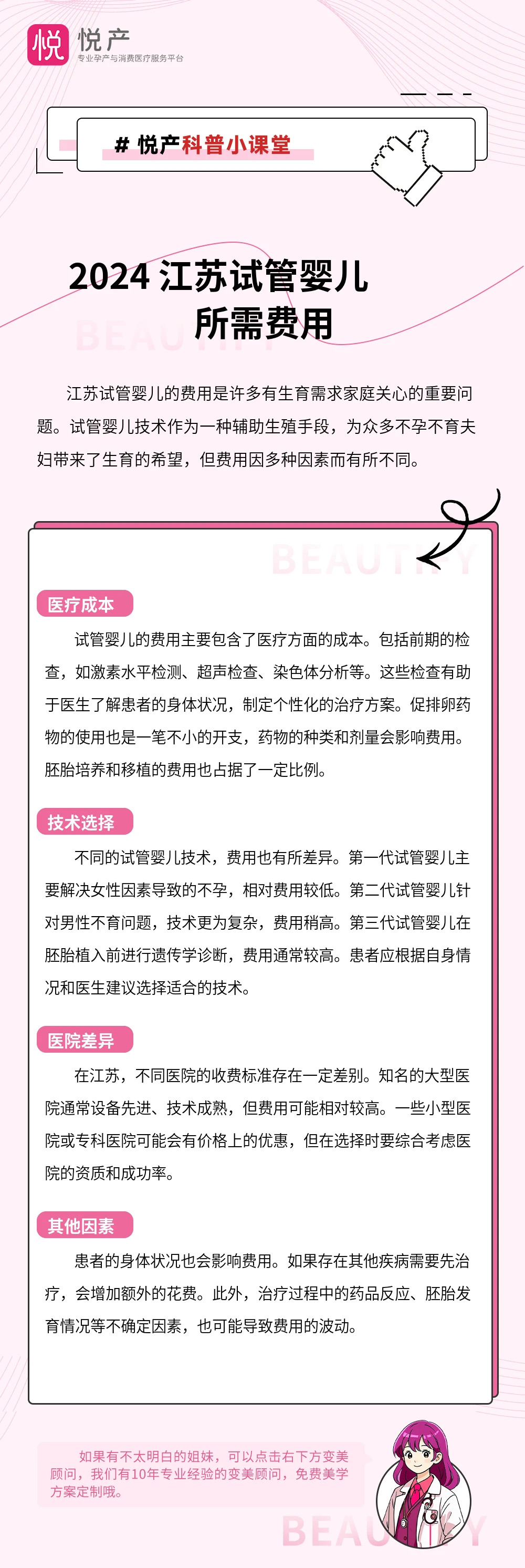 2024 江苏试管婴儿所需费用
