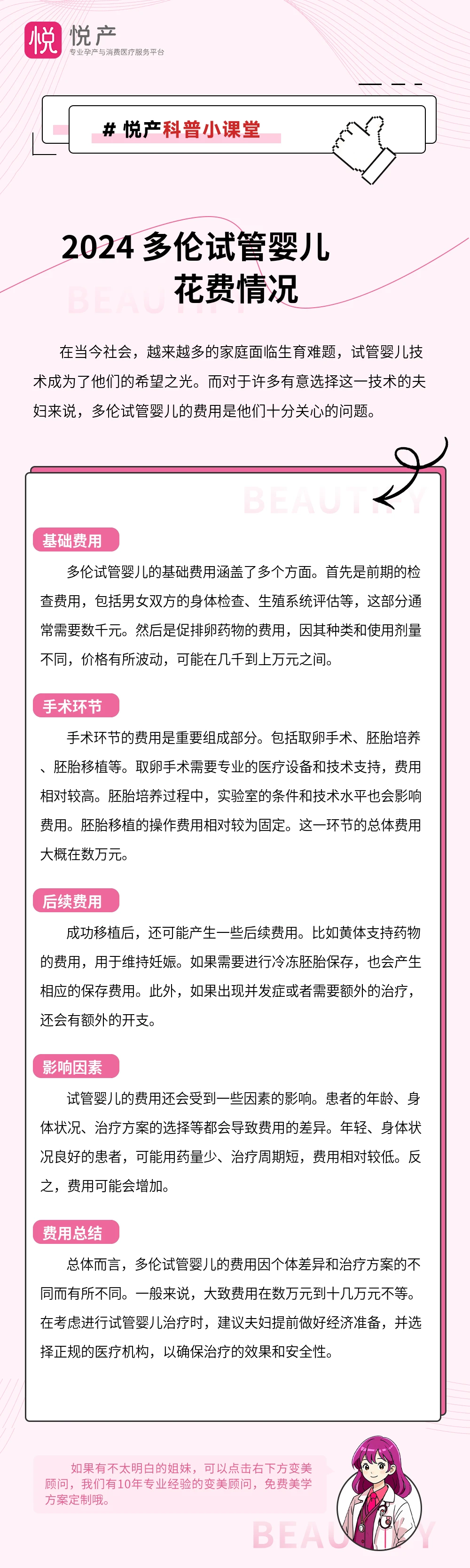 2024 多伦试管婴儿花费情况