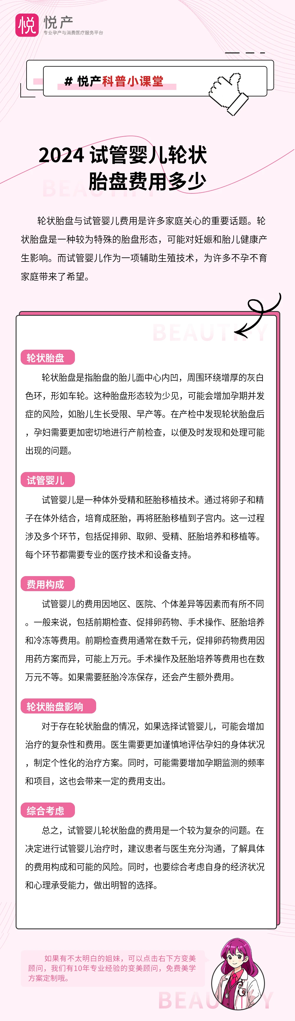 2024 试管婴儿轮状胎盘费用多少