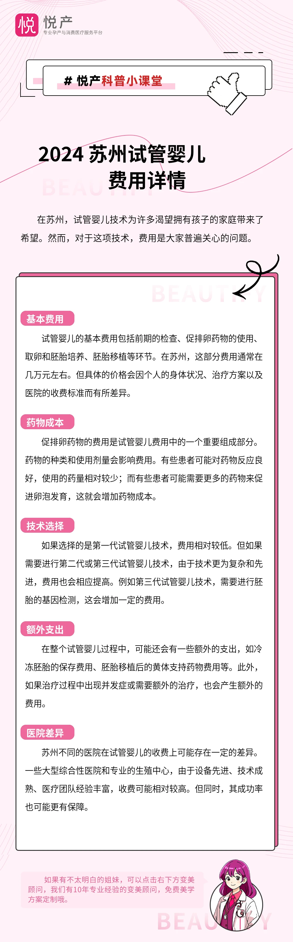 2024 苏州试管婴儿费用详情