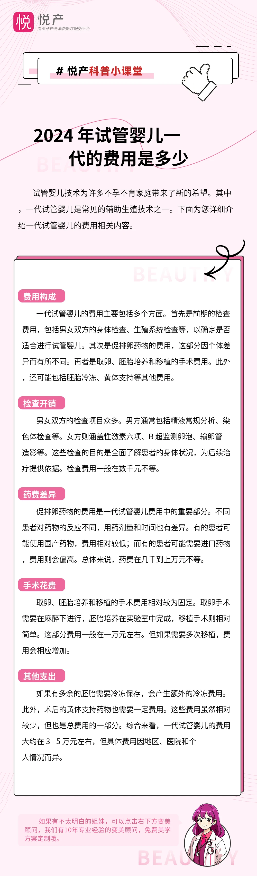 2024 年试管婴儿一代的费用是多少