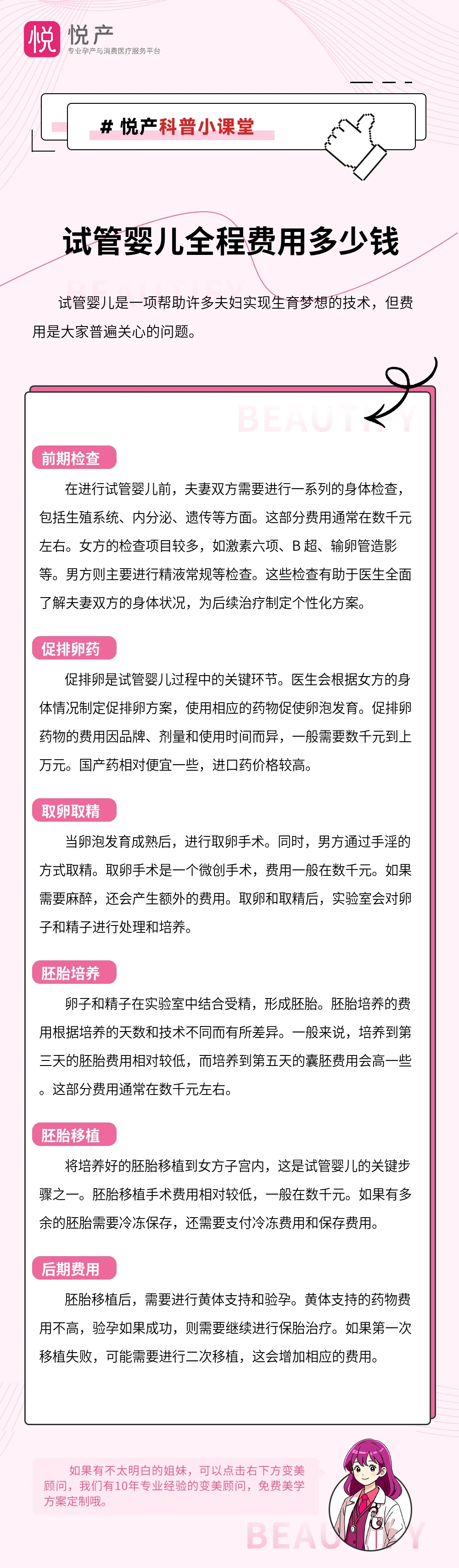 试管婴儿全程费用多少钱