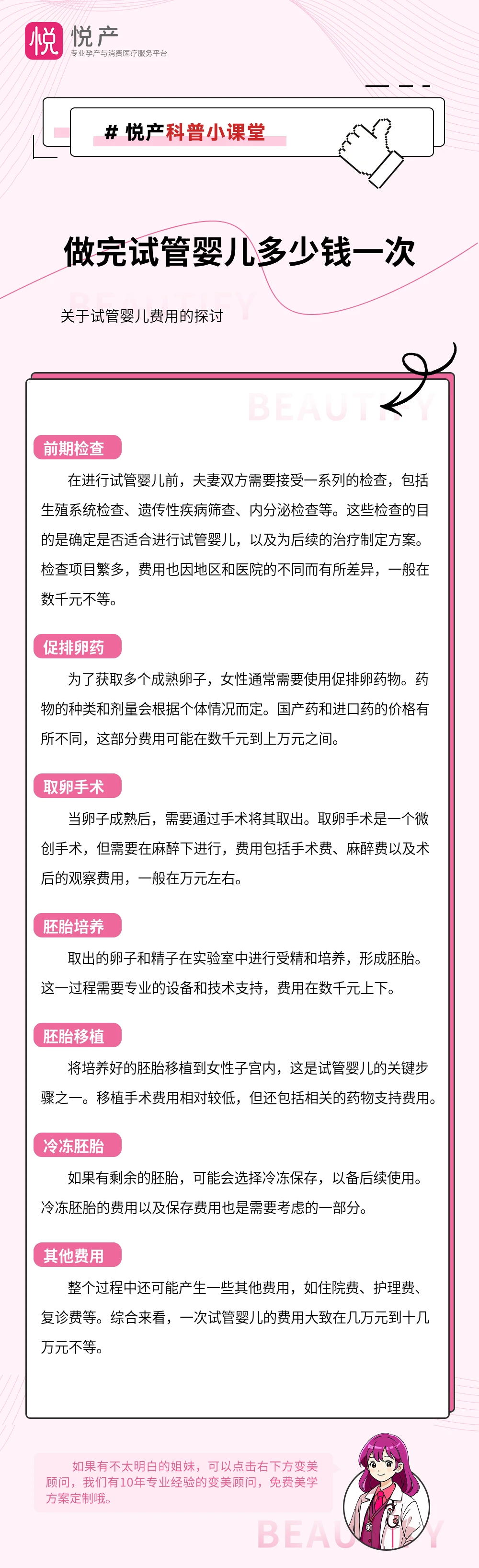 做完试管婴儿多少钱一次