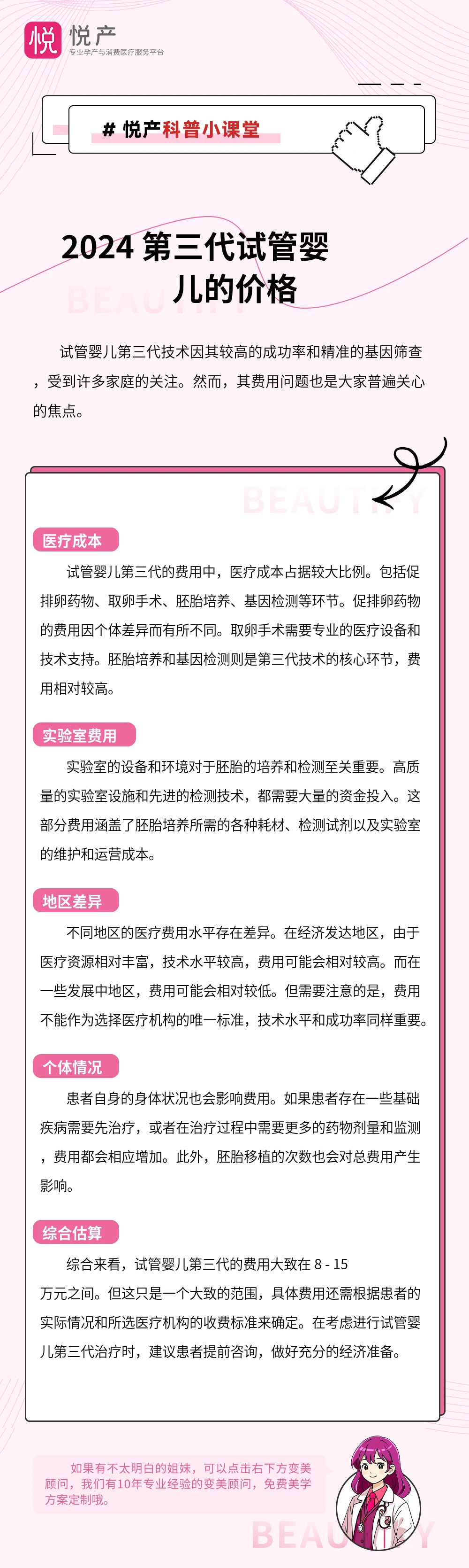 2024 第三代试管婴儿的价格