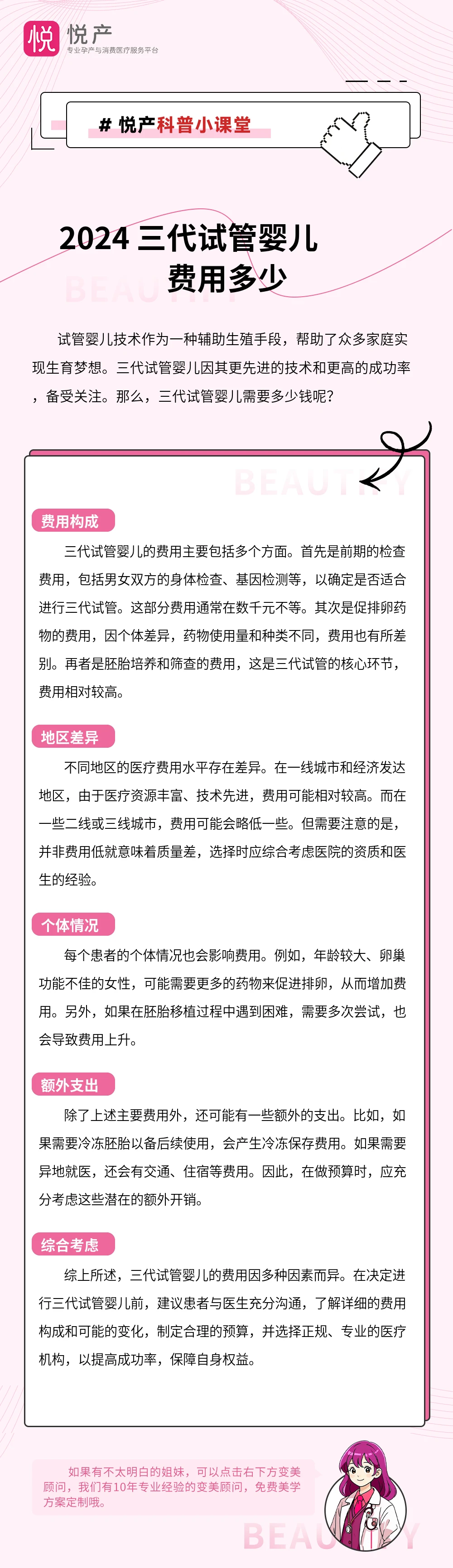 2024 三代试管婴儿费用多少