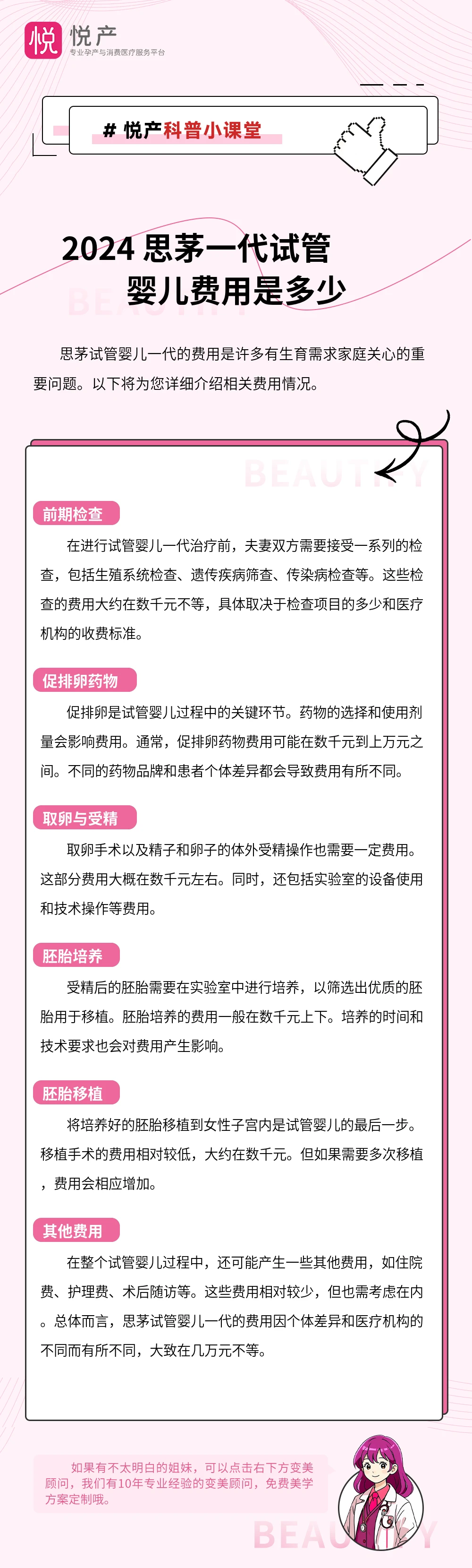 2024 思茅一代试管婴儿费用是多少