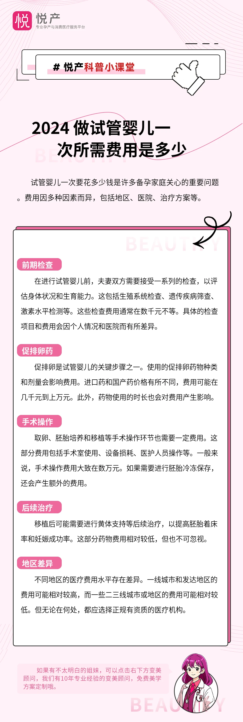 2024 做试管婴儿一次所需费用是多少