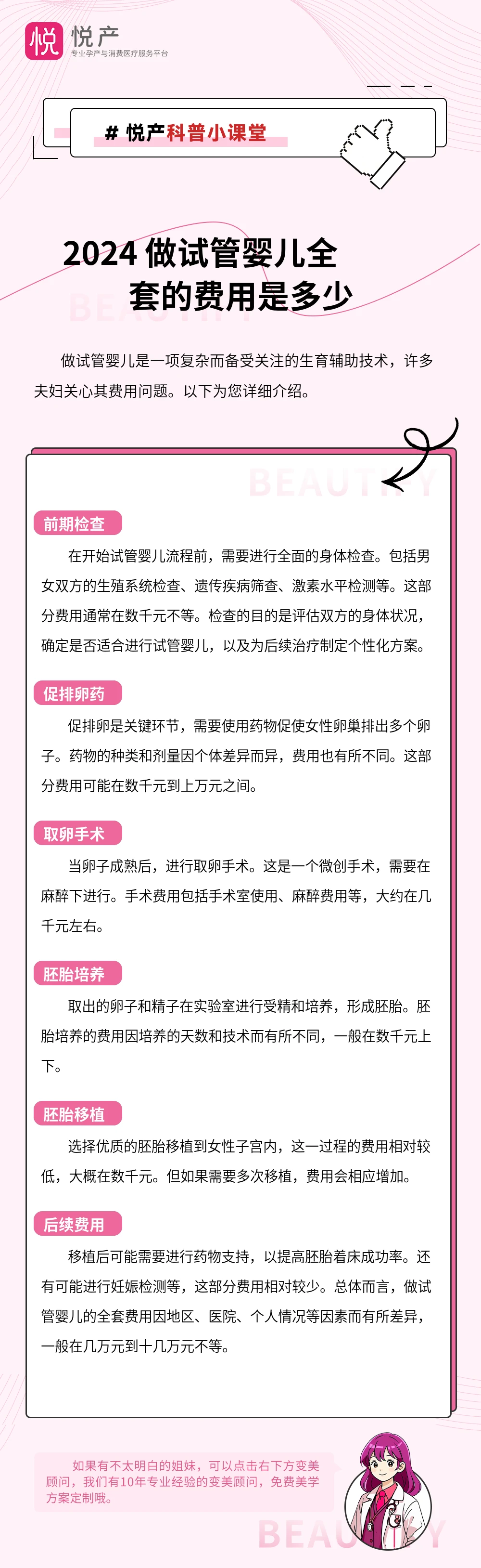 2024 做试管婴儿全套的费用是多少