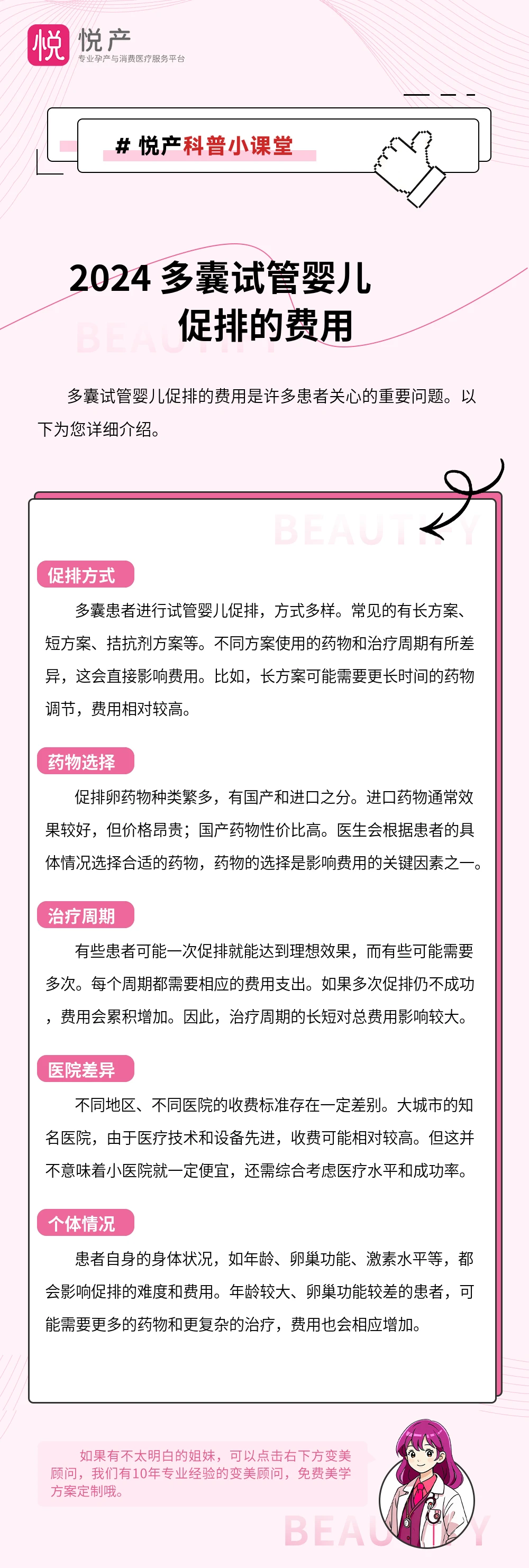 2024 多囊试管婴儿促排的费用