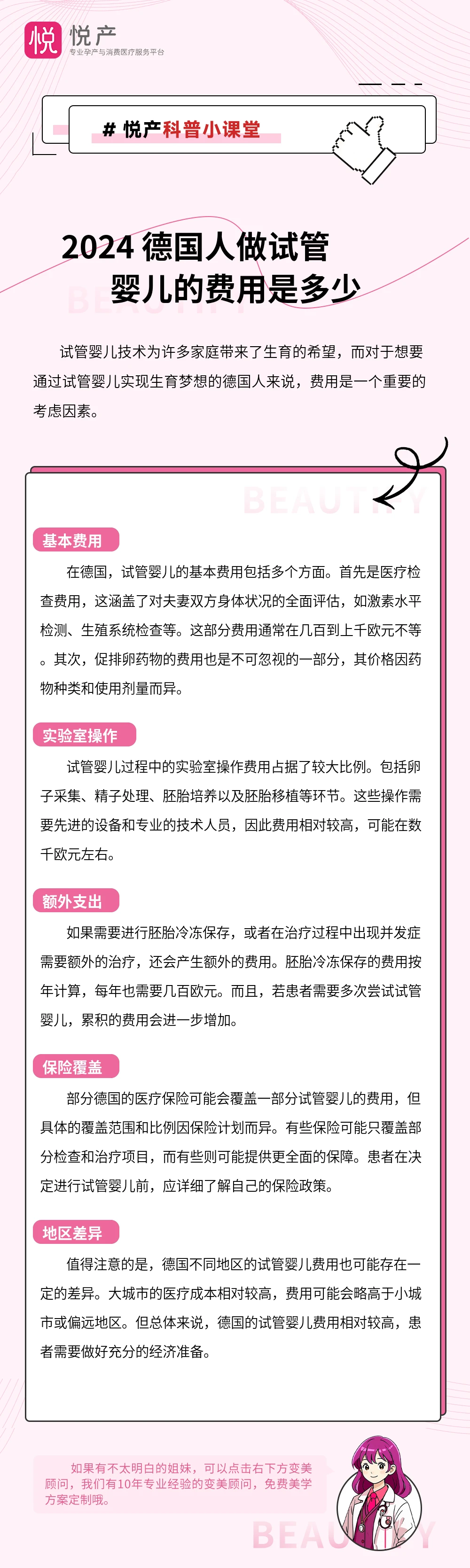 2024 德国人做试管婴儿的费用是多少