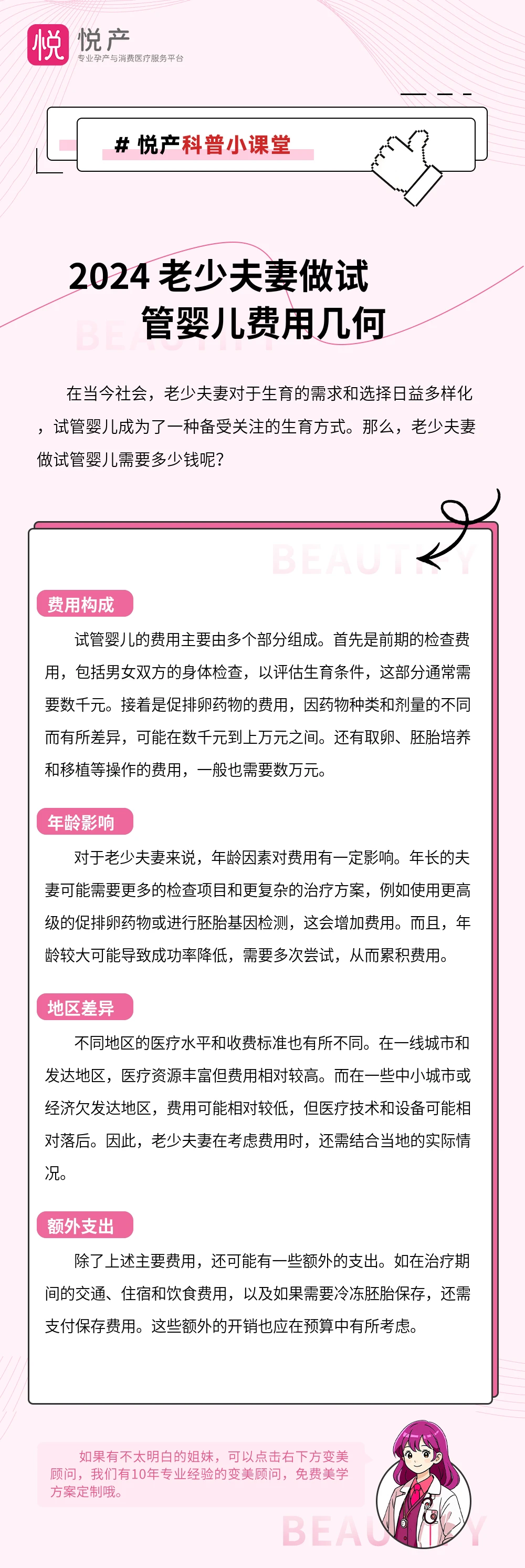 2024 老少夫妻做试管婴儿费用几何