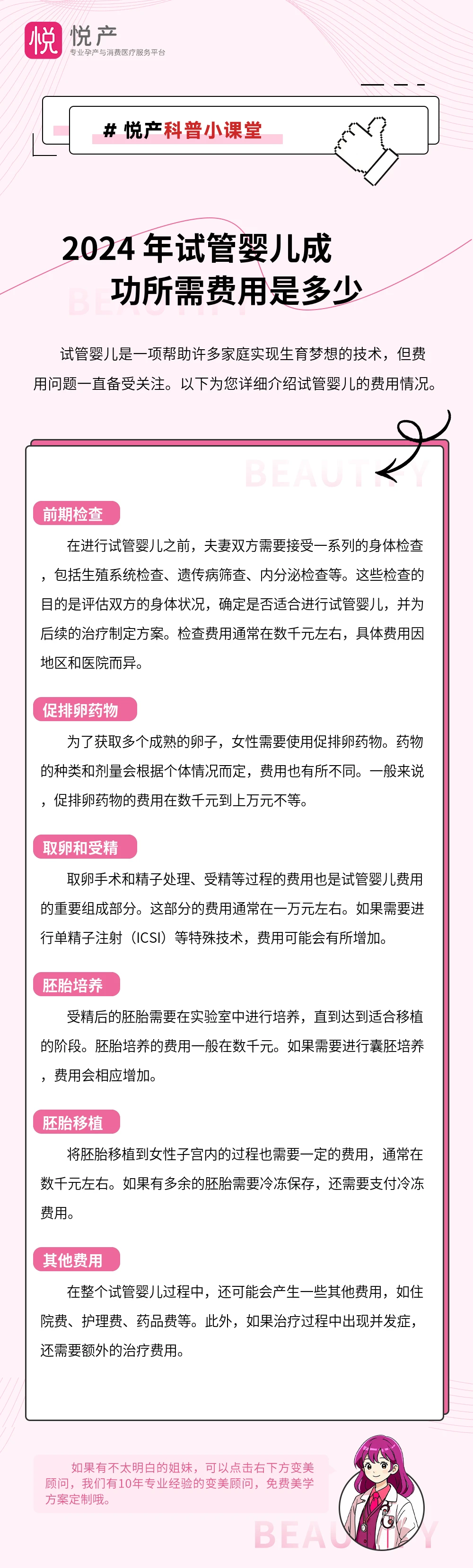 2024 年试管婴儿成功所需费用是多少
