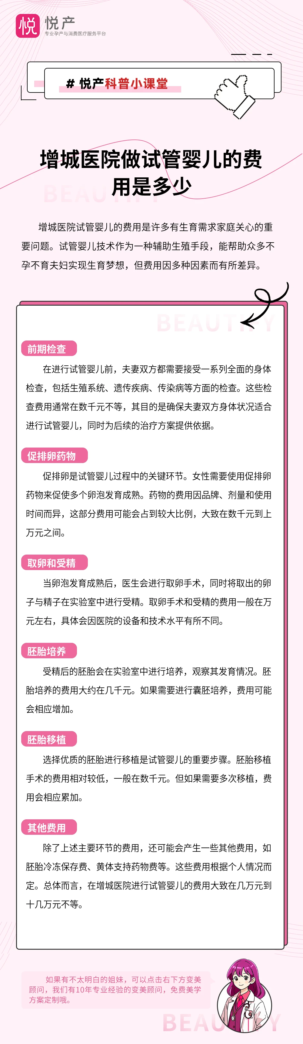 增城医院做试管婴儿的费用是多少