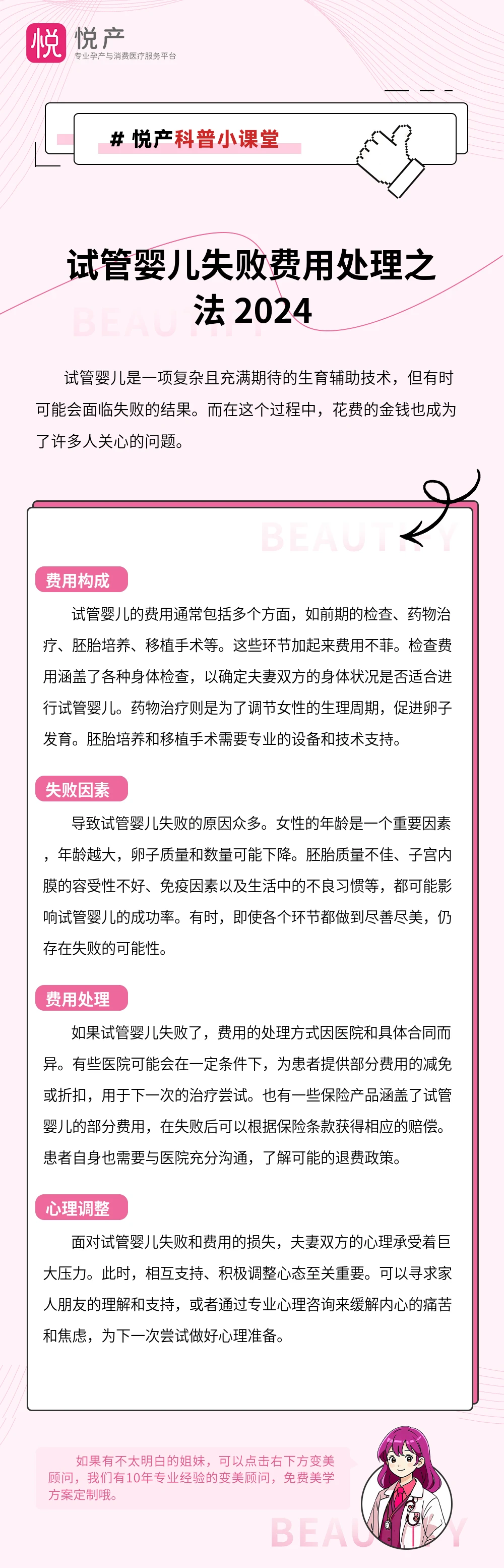 试管婴儿失败费用处理之法 2024