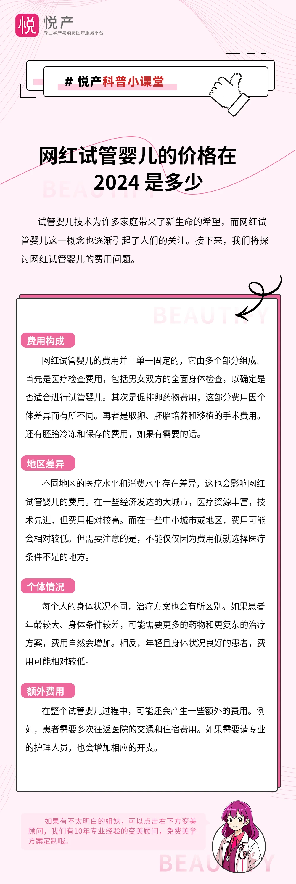 网红试管婴儿的价格在 2024 是多少