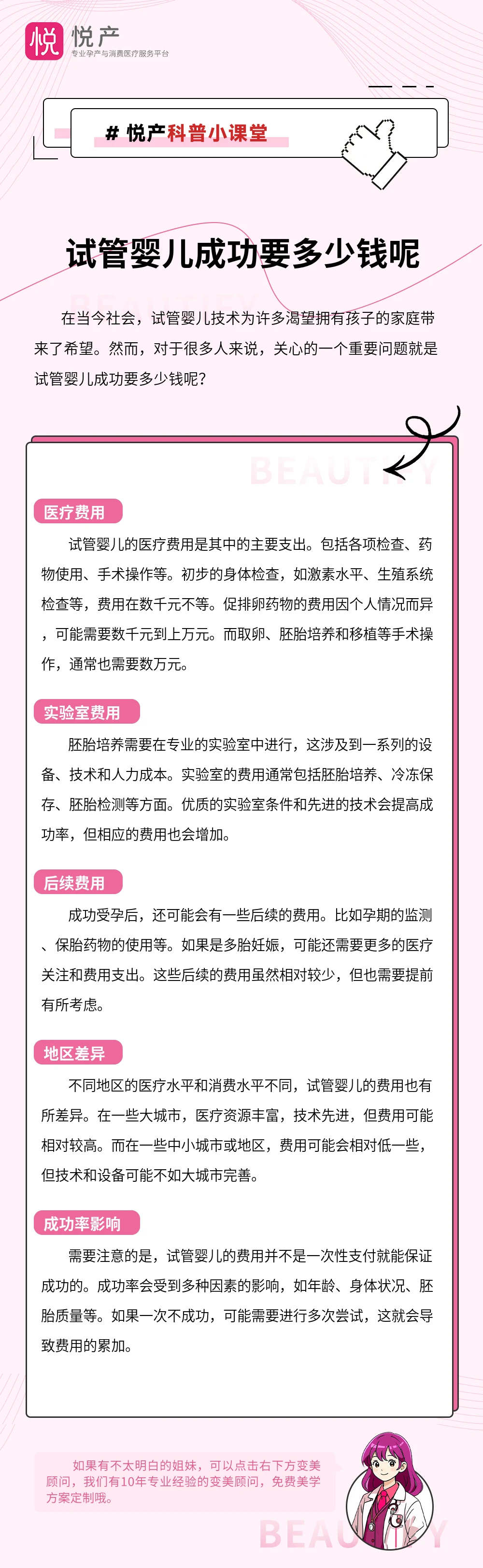 试管婴儿成功要多少钱呢