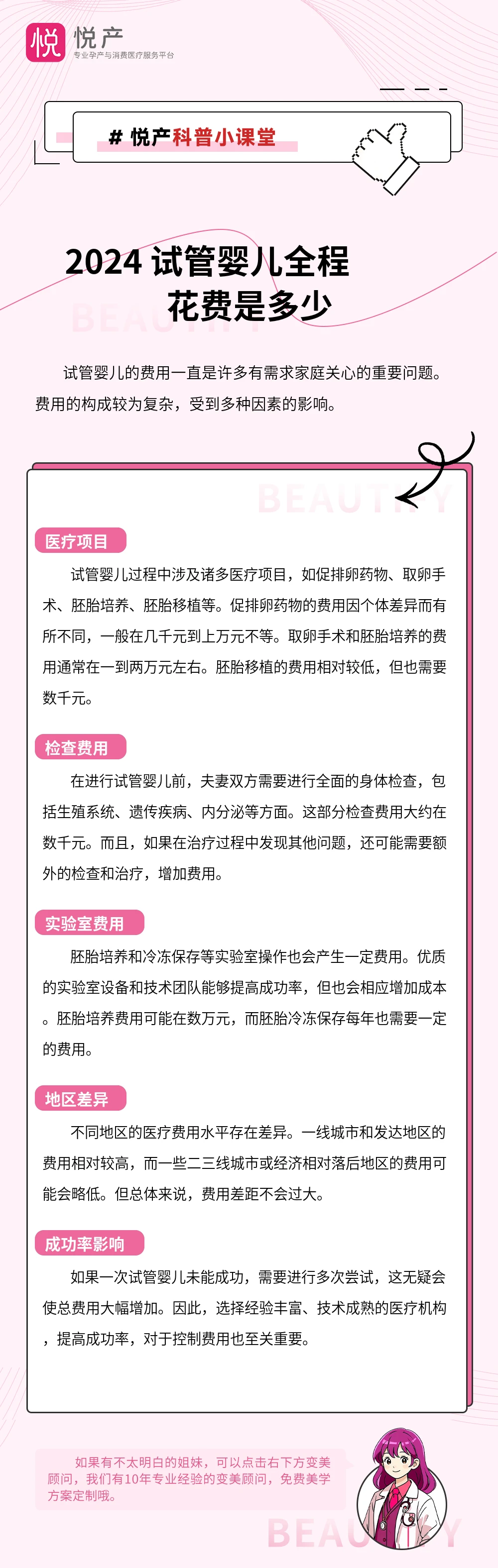 2024 试管婴儿全程花费是多少
